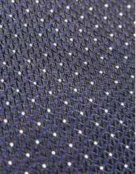 Patrick Hellmann Collection Navy Blue Tie 100% Silk thumbnail 1
